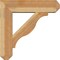 Ekena Millwork Funston Craftsman Rough Sawn Bracket w/ Offset Brace, Western Red Cedar, 8"W x 30"D x 30"H BKT0806X30X30FST04RWR - alternate 2